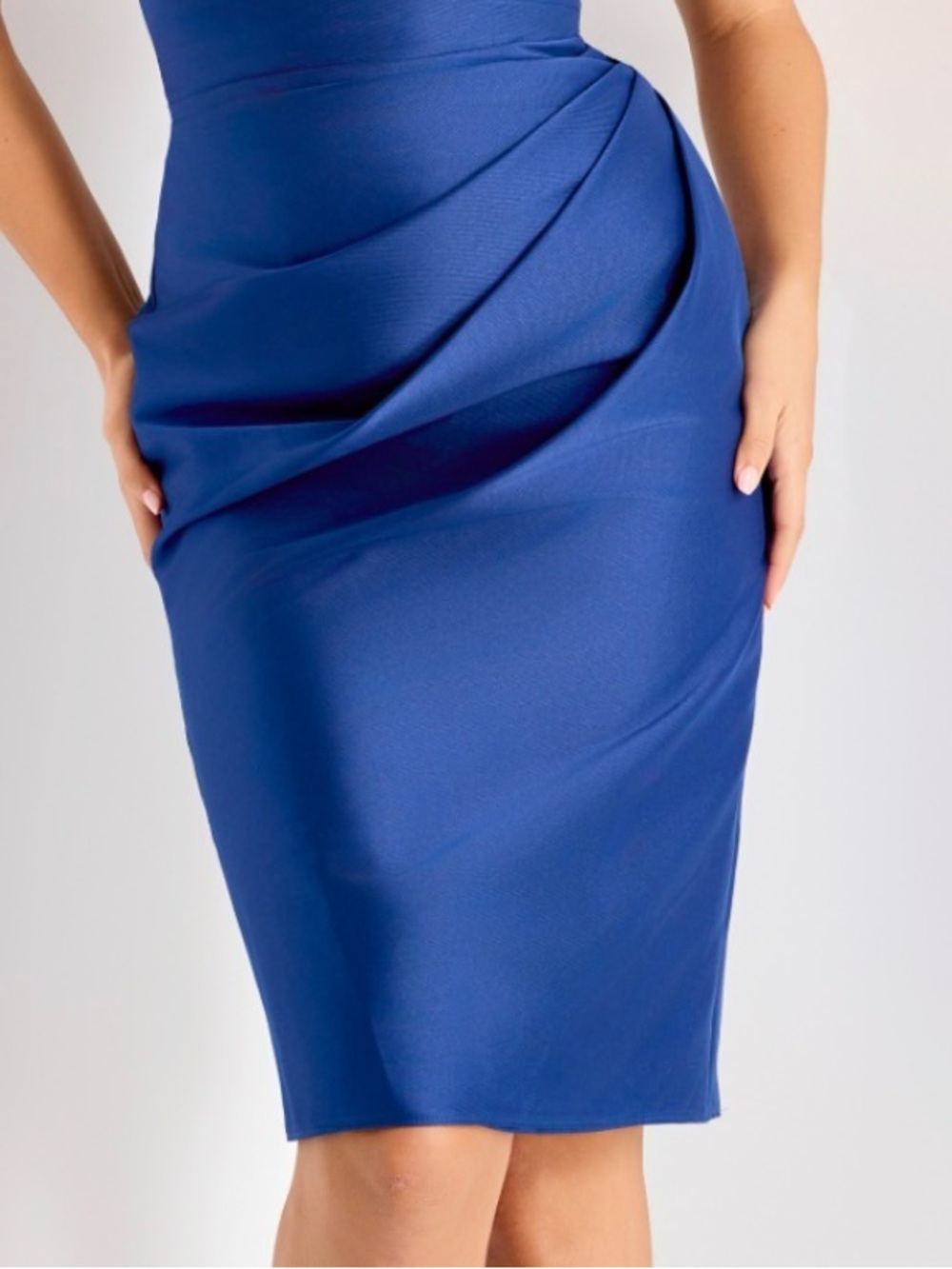 💙 NEW Bela Criacao Couture Pencil Skirt - Royal Blue